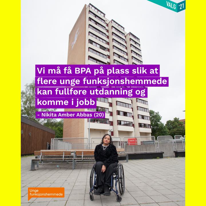 Kampanje Unge Funksjonshemmede 2021 Foto Maya Okland 0022
