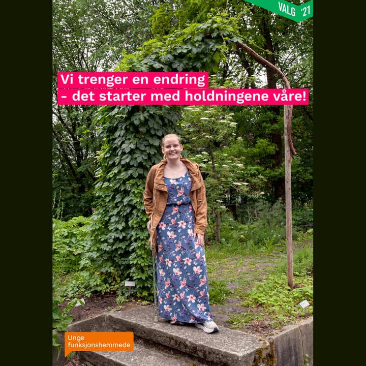 Kampanje Unge Funksjonshemmede 2021 Foto Maya Okland 0088