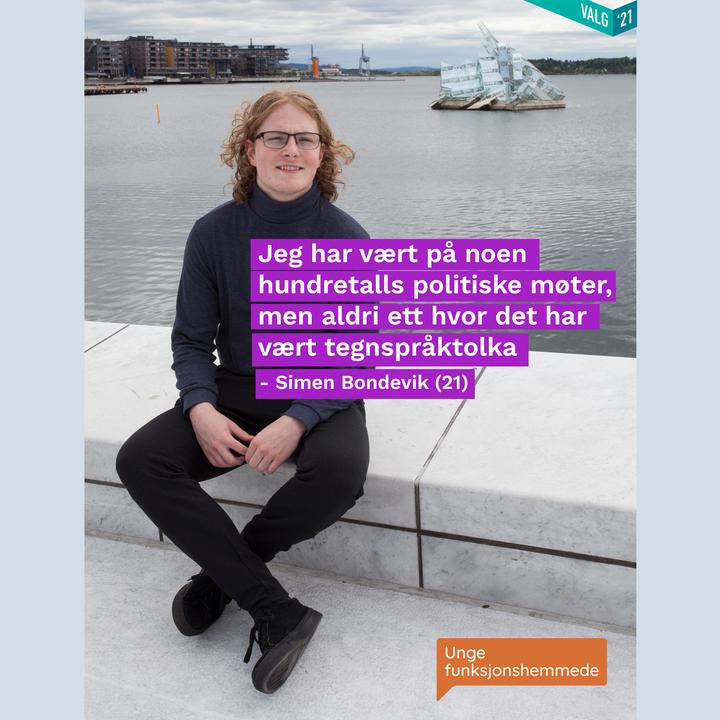 Kampanje Unge Funksjonshemmede 2021 Foto Maya Okland 9878
