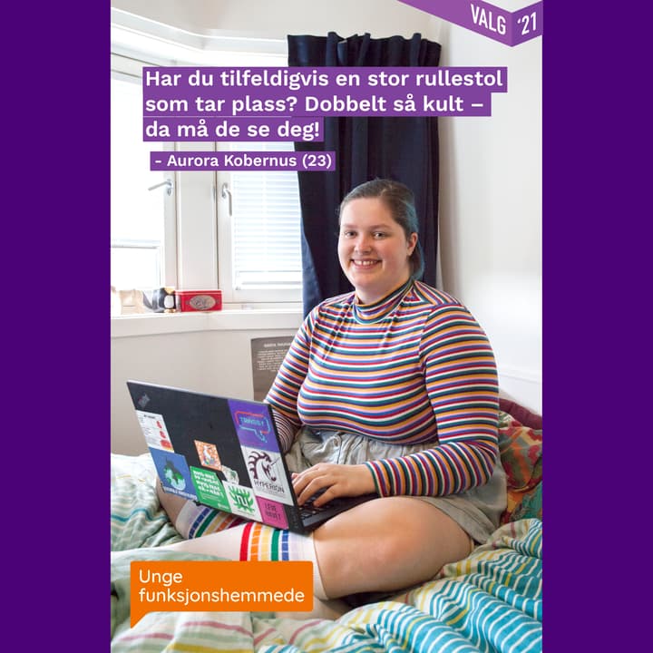 Kampanje Unge Funksjonshemmede 2021 Foto Maya Okland 9923