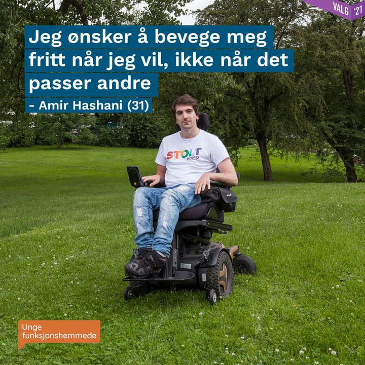 Kampanje Unge Funksjonshemmede 2021 Foto Maya Okland 9965