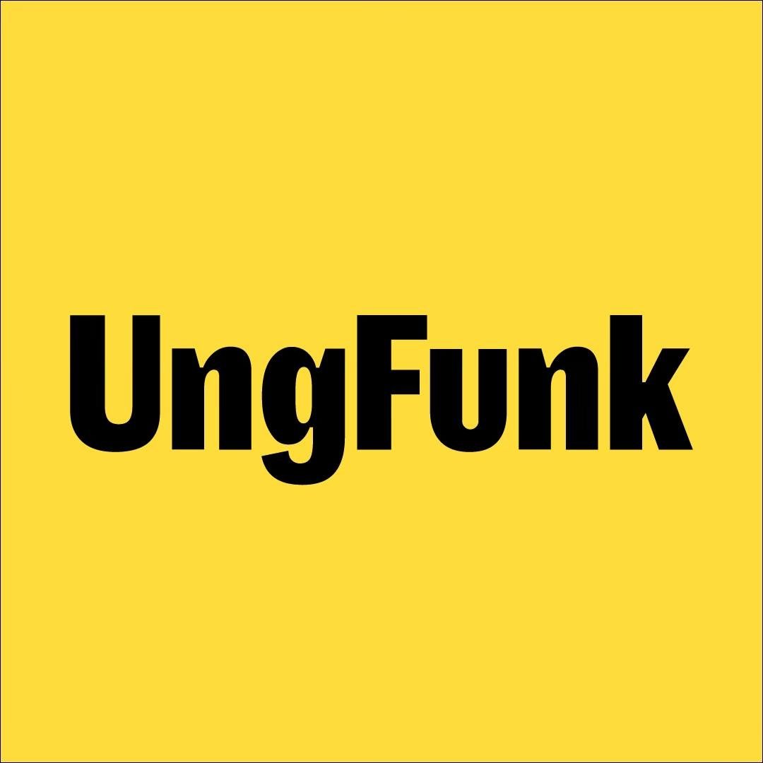 Ung Funk gul bakgrunn